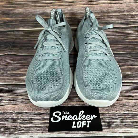 Skechers Women's GoWalk Joy Gray Athletic Shoes - Picture 2 of 8